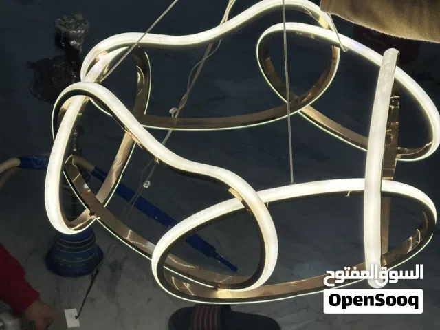 ثريا led لونين صحاروي وابيض كالجديدة