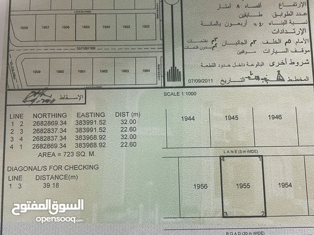 ارض للبيع بشكل عاجل خلف سوق دي تو دي