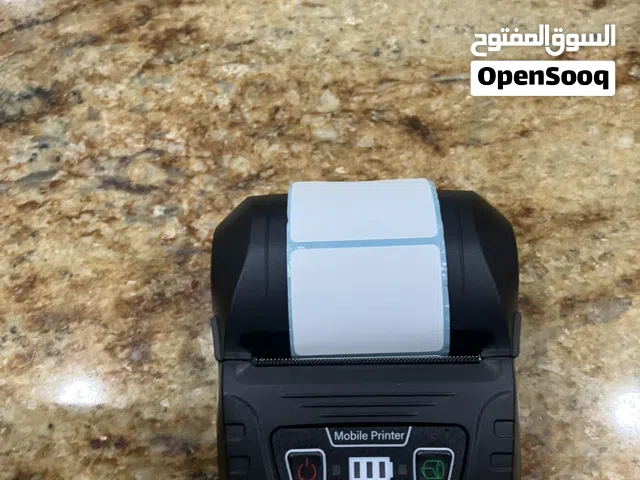 صانعة ملصقات حراريه SINMARK SK58 صانعة ملصقات حراريه لا سلكيه محموله مناسبه للباركود والملابس .