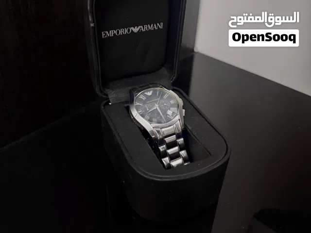 ساعة Emporio Armani AR2448 model بحالة جيدة بدون بطارية