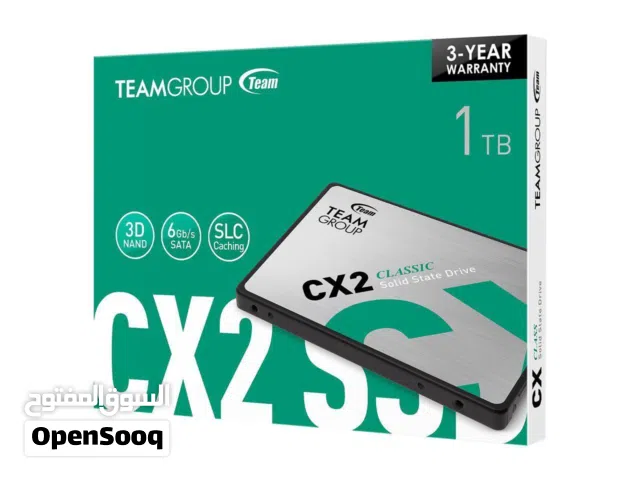 هاردسك TeamGroup 1TB SSD جديد ساتا و NVMe