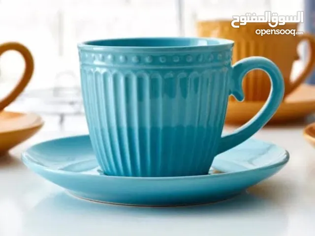 كوب و أغراض مطبخ جديدة cash only