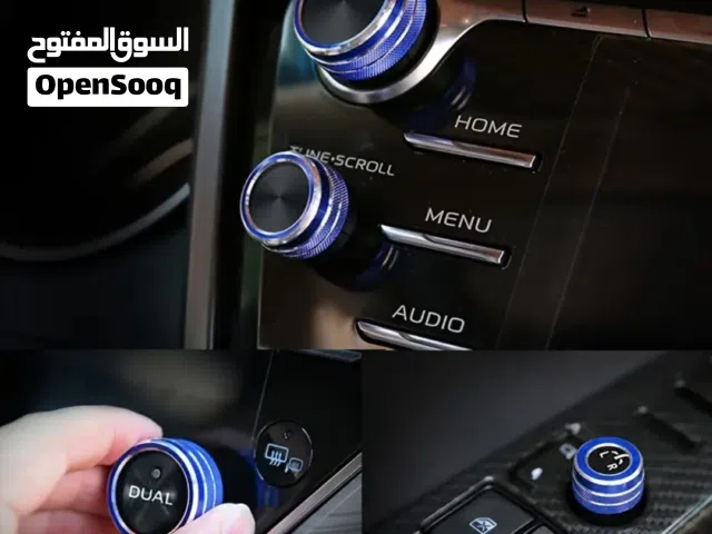 Set of 5 Aluminium Decorative Rings for TOYOTA Camry 2018 - خمس حلقات تزيينية من الألومنيوم