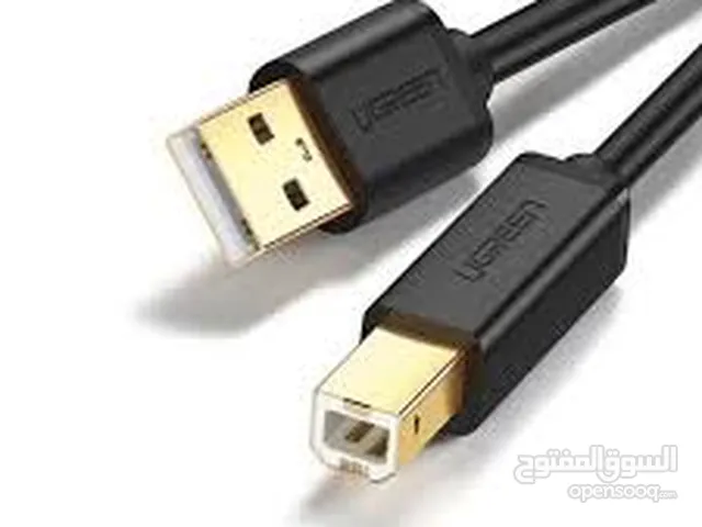 كابل UGREEN USB 2.0 للطابعة  UGREEN Printer Cable