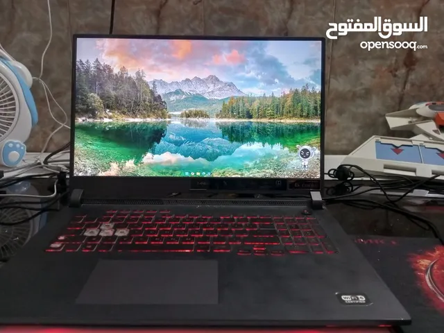 السلام عليكم لابتوب asus rog strix g713 للبيع