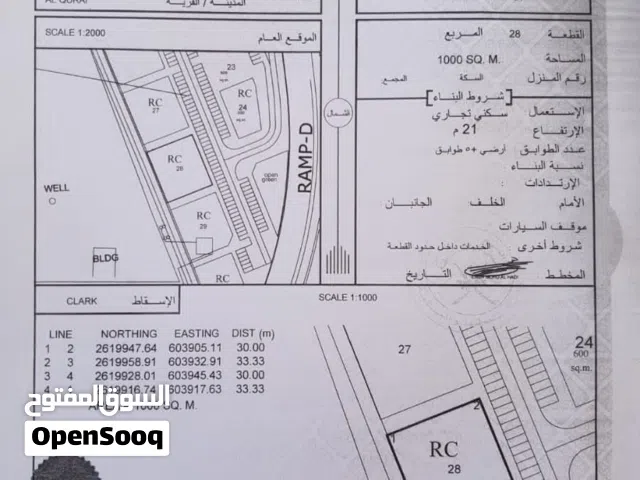 Commercial Land for Sale in Al Batinah Al Rumais