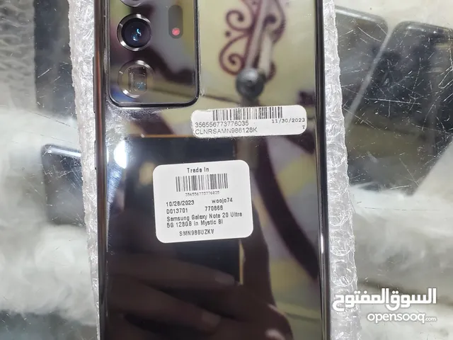 Samsung Galaxy Note 20 Ultra 5G 128 GB in Sana'a