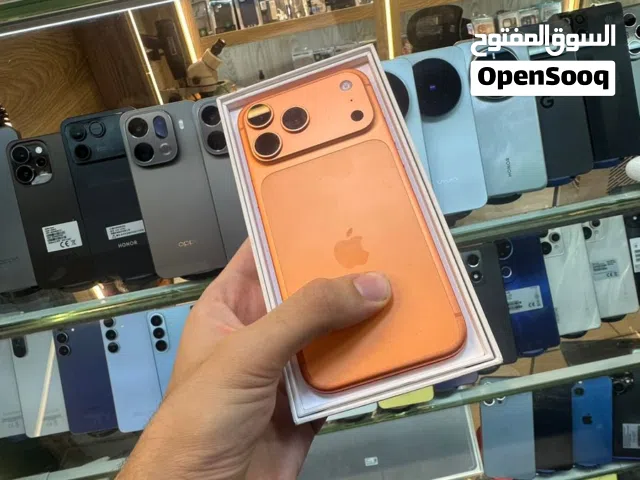 17 pro max  256 G 100% مدفوع الضريبة 12 رام  90 شحنه مستعمل النوع (Apple iPhone 17 Pro Max)