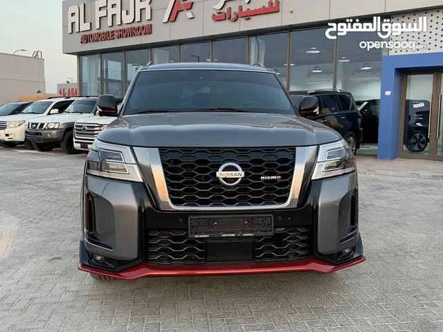 للبيع نوع نيسان باترول نيسمو - خليجي موديل 2021 -، صبغة وكالة من عدا قطعتين شحفه بسيطه km65