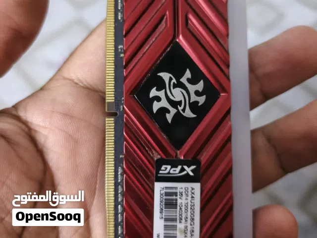 رام حجم 8 كيكا قطعه وحده تردد 3200 ومبرد من فان تك سعرهن ثنينهن 60 الف