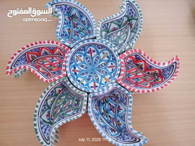 URGENT sale: Ceramic dry fruit plate, WhatsApp msg ONLY