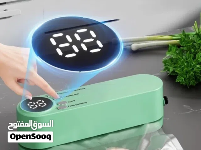 جهاز شفط و تفريغ الهواء و لحام الاكياس  و حفظ الطعام من الجراثيم و البكتيريا لشهور طويله  شحن كهربائ