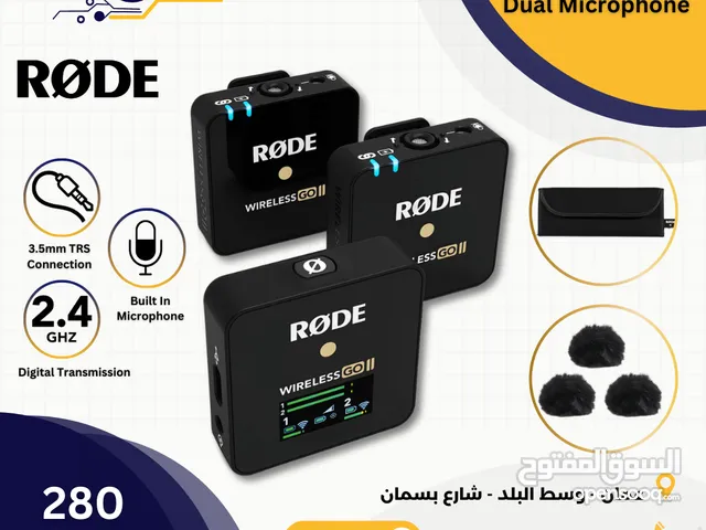 RODE Wireless Go II Dual Channel Wireless Microphones