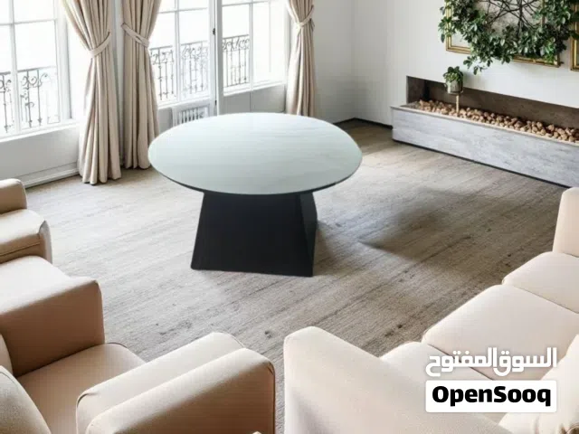 طاولة قهوة مودري ادفع بعد الاستلام coffee table iron and marble توصيل داخل مسقط وخارج مسقط سريع جديد