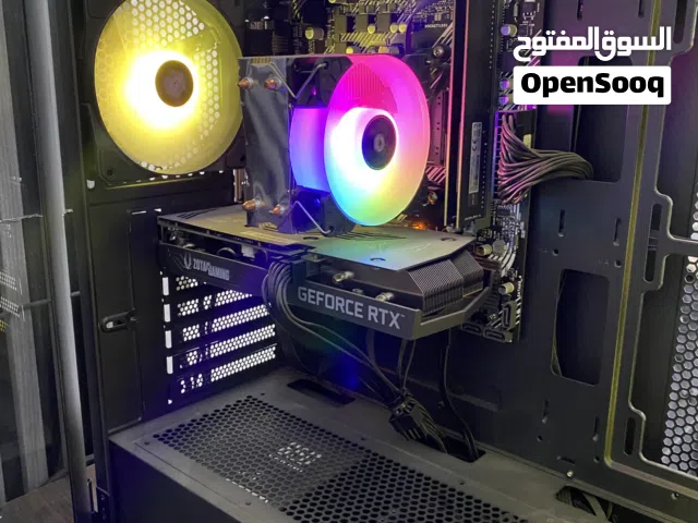 بي سي رايزن 5500كرت شاشه Rtx3060 12g بمليون قفل