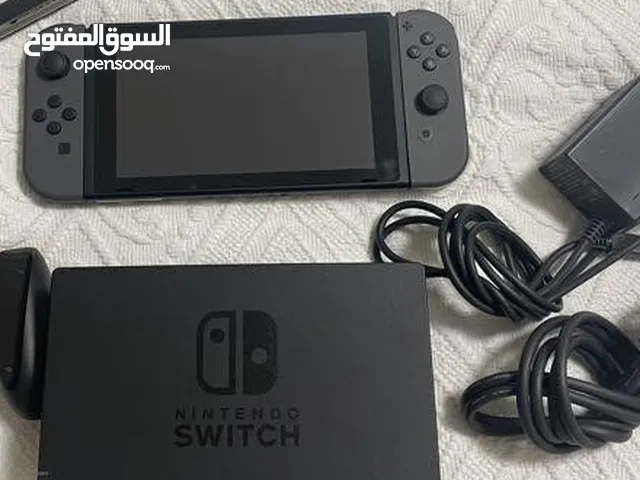 Nintendo Switch Console (Grey-color) Joy-Con #USED-لعبة نينتيندو سويتش الرمادية تحكم جوي-كون مستخدمة