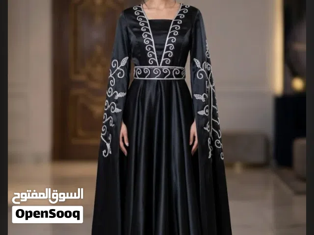 فستان ستان ماكسي
