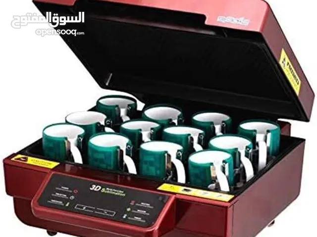 ماكينة طباعة اكواب ودروع سبليميشن 3d sublimation vacuum machine