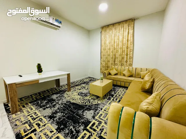 SH / غرفتين وصالة مفروشة - ايجار شهري شامل - مساحة واسعة - /3/ حمام - بلكونة - عجمان - المويهات /2/