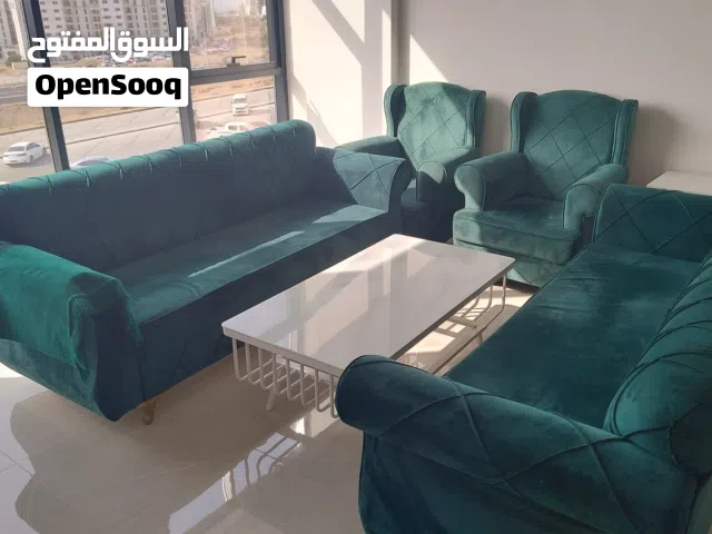 طقم جلوس مع الطاولة - sofa set with table