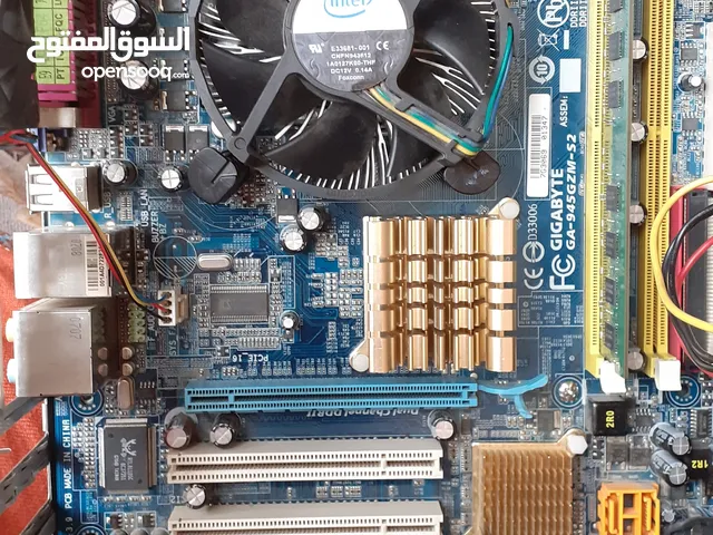 GIGABYTE 945GZM S2 COR 2 DUO كمبيوتر تجميع جيجابيت بسعر مميز جداً