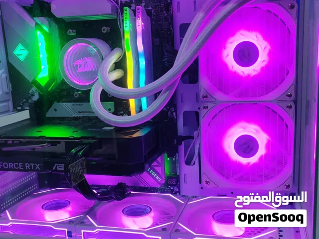 السعر 1525 Pc للبيع  Cpu:RYZEN 7 5700X معالج Gpu:RTX 5060Ti (16)GB VRAM asus 2 fan كرت شاشة