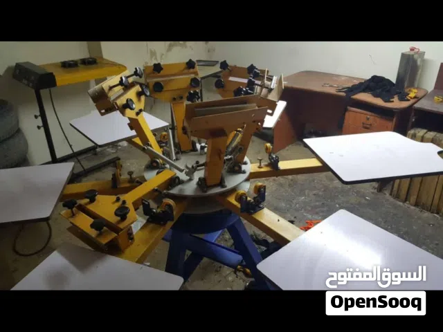 ماكينة طباعة حريري