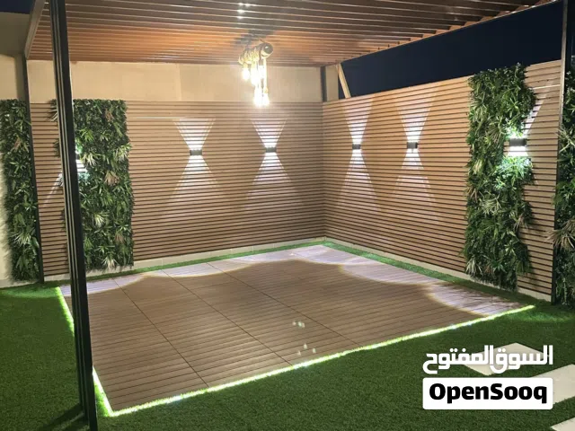 تنسيق حدائق وديكورات خارجية