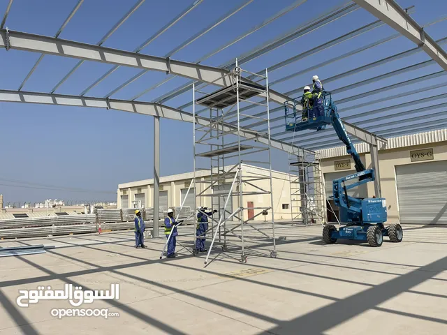 شركة سجايا متخصصين في تصميم وتصنيع الهياكل المعدنية الفولاذية وألواح الساندويتش بانل Steel Structure