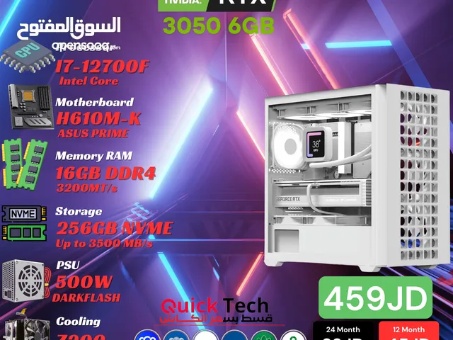 بي سي جيمنج PC GAMING RTX 3050 6GB
