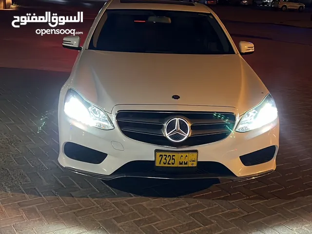 مرسيدس ابيض E350 2016 نضيفه جدا