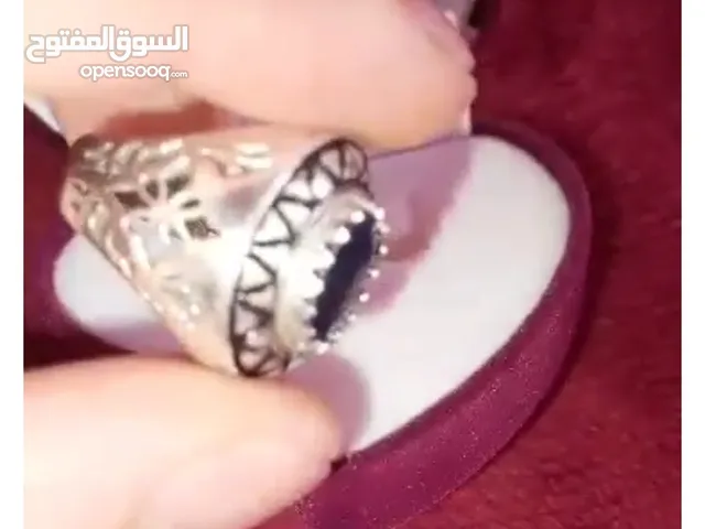 خواتم فضه اصلي مع شهاده