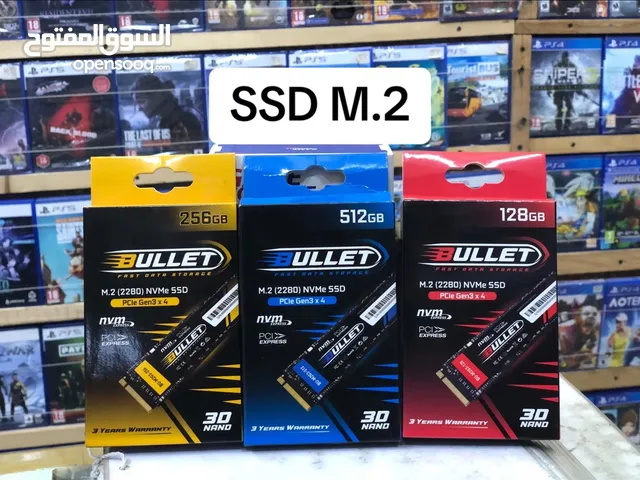 Ssd M.2 بأحجام مختلفة