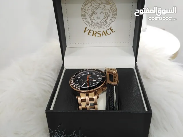 Analog Quartz Versace watches  for sale in Basra