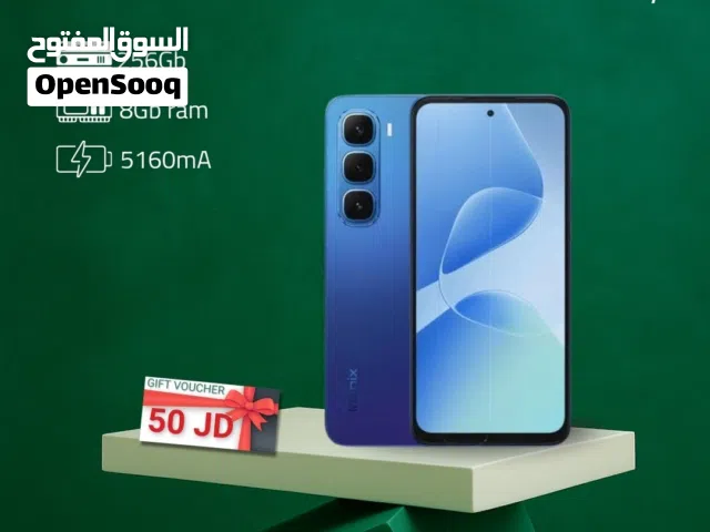 INFINIX HOT 60i ( 256GB ) / RAM 8 NEW /// انفينكس هوت 60 اي ذاكرة 256الرام 8 الجديد
