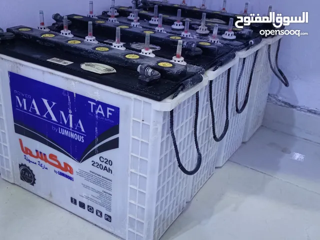 بطاريات تيوبلر 220 امبير عدد 4
