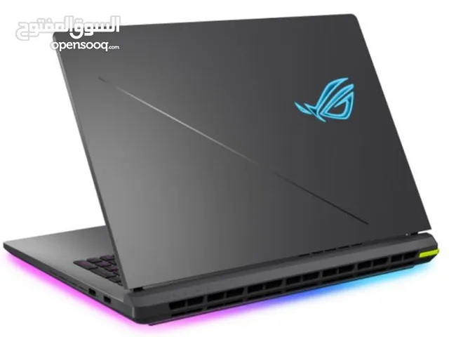 عملاق ايسوس بشاشة عملاقة 18 انش ومعالج i9 الجيل الرابع عشر بسعر مناسب جديد ASUS ROG STRIX G18