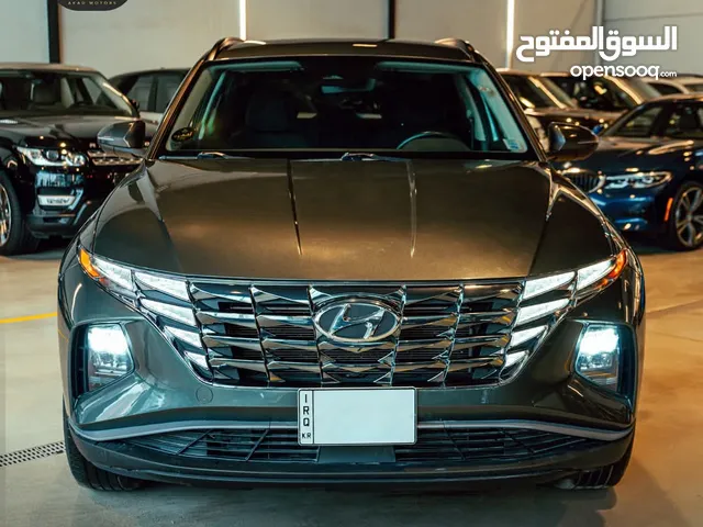 هيونداي توسان موديل 2022 وارد امريكي صبغ بنيد فقط رقم اربيل