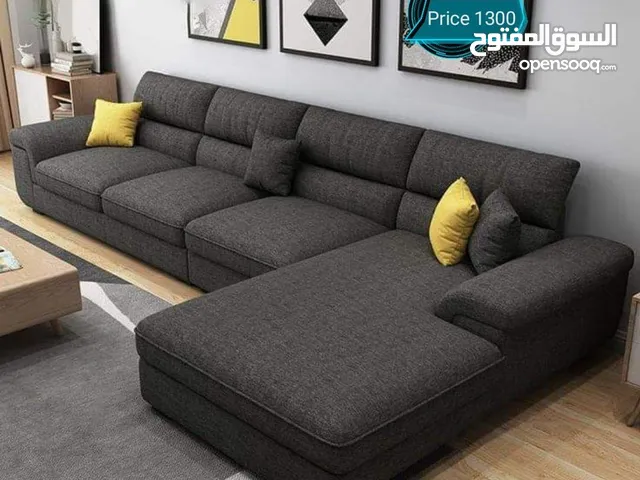 Sleek & Spacious get the best sofa– كنبة مودرن شكل حرف L مثالية للعائلة