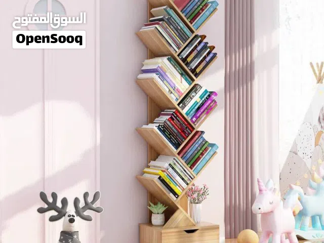 مكتبة خشب شكل شجرة