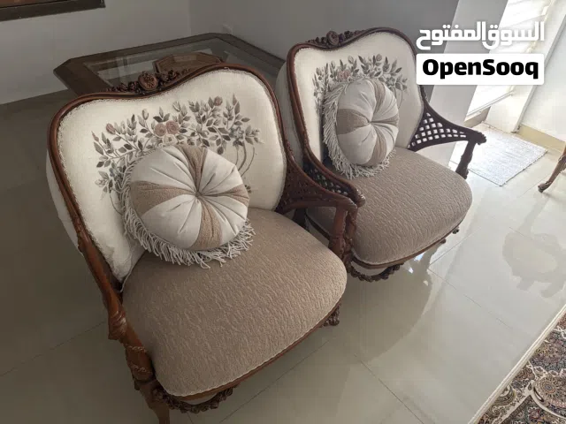 طقم جلوس حفر كامل خشب زان مستورد