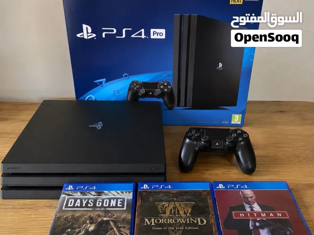 بلايستيشن 4pro للبيع 1730وساهل