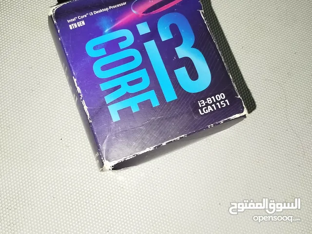 processeur Intel core i3 8100