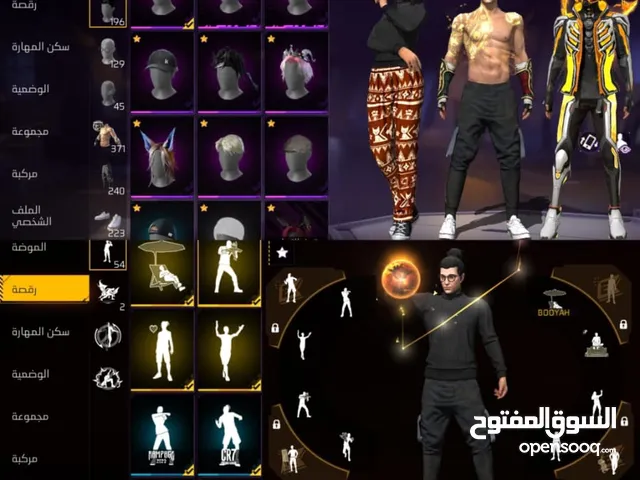 Free Fire Accounts and Characters for Sale in Salt