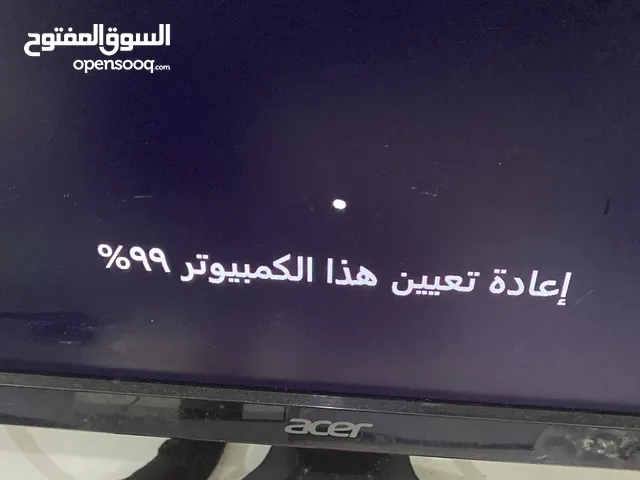 للبيع شاشة acer 165hz و شاشة 60 هرتز asus