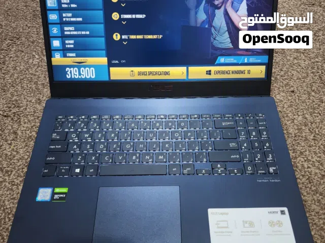 لابتوب للمهندسين وينفع للالعاب Asus. شبه جديد استعمال شهرين فقط