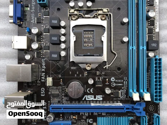 كومبو معالج ولوحة ام I5-3470/ASUS H61M-e