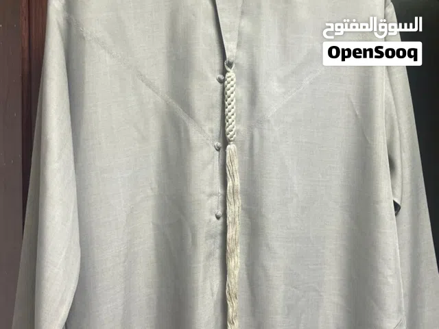 ثوب اماراتي شتوي لونه بني