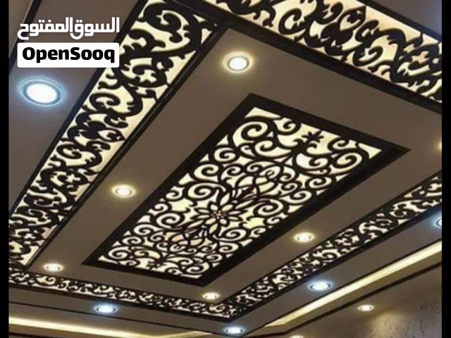 دهان ديكور جبسن بورد ديكورات داخليه و خارجية بناء و هدم صيانة عامة
