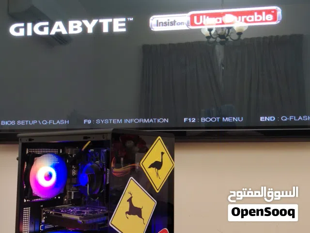 i5 9400f  Gtx 1050ti  Gigabyte h310m  256GB SSD  1TB HDD  400w psu مطلوب 700  وقابل